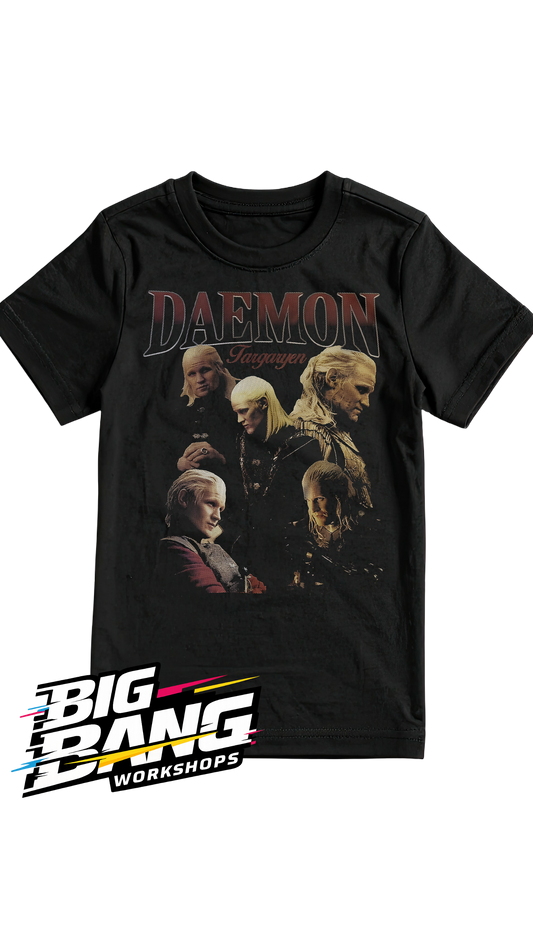 Playera regular fit Daemon Targaryen House of the Dragon - vista adicional - Big Bang Workshops