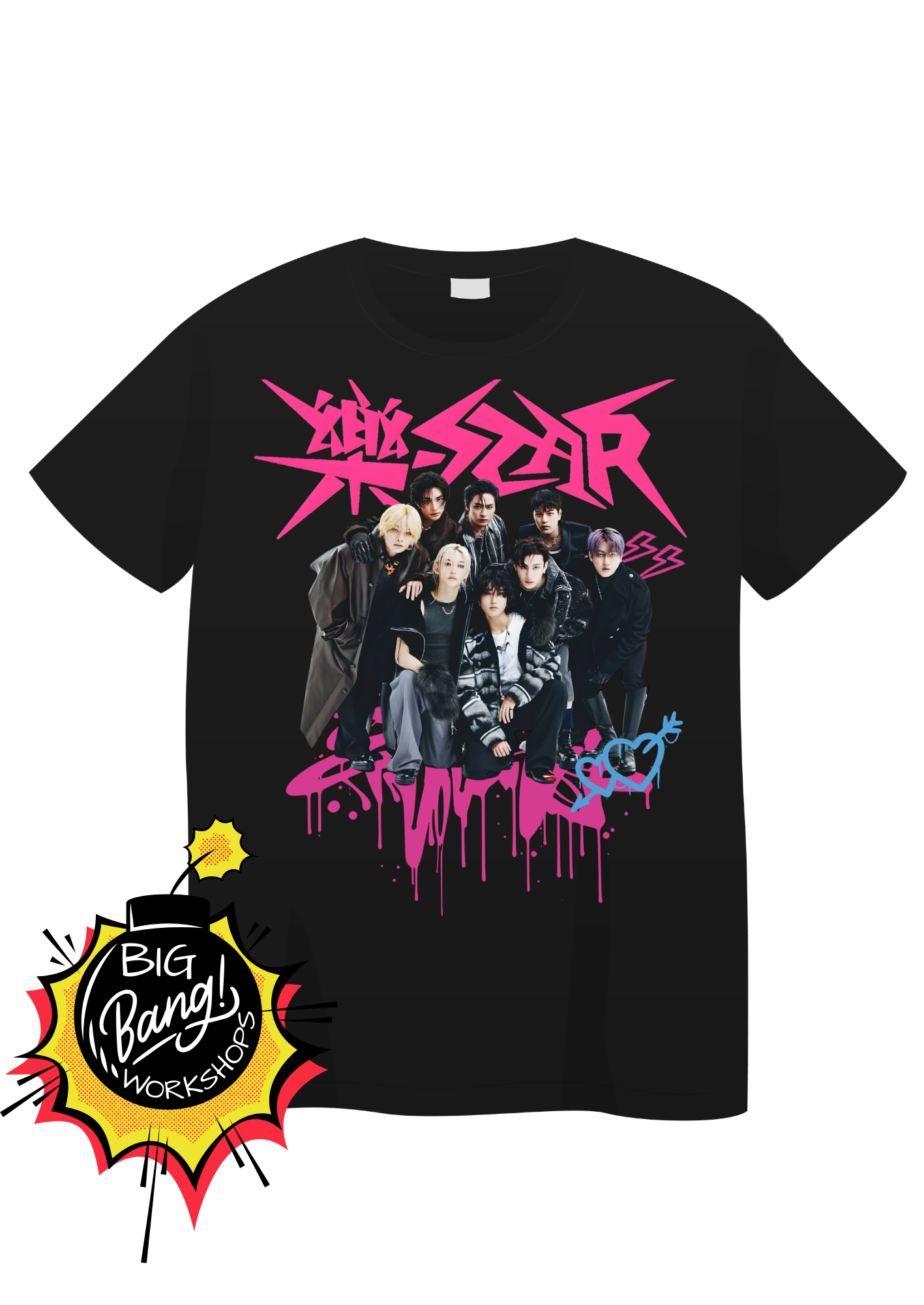 ⚡ Camiseta STRAY KIDS