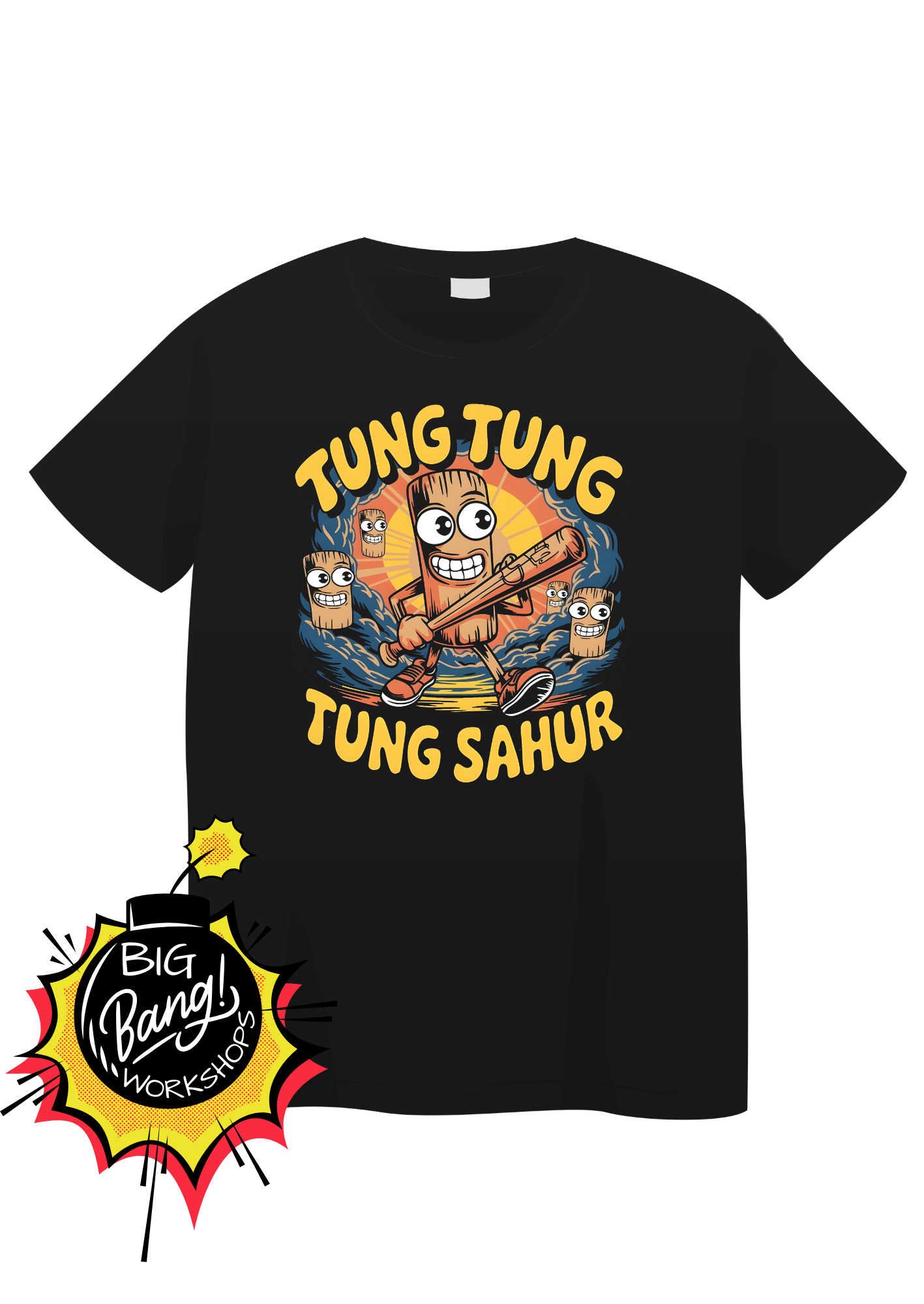 π Camiseta β "Tung Tung Tung Sahur"