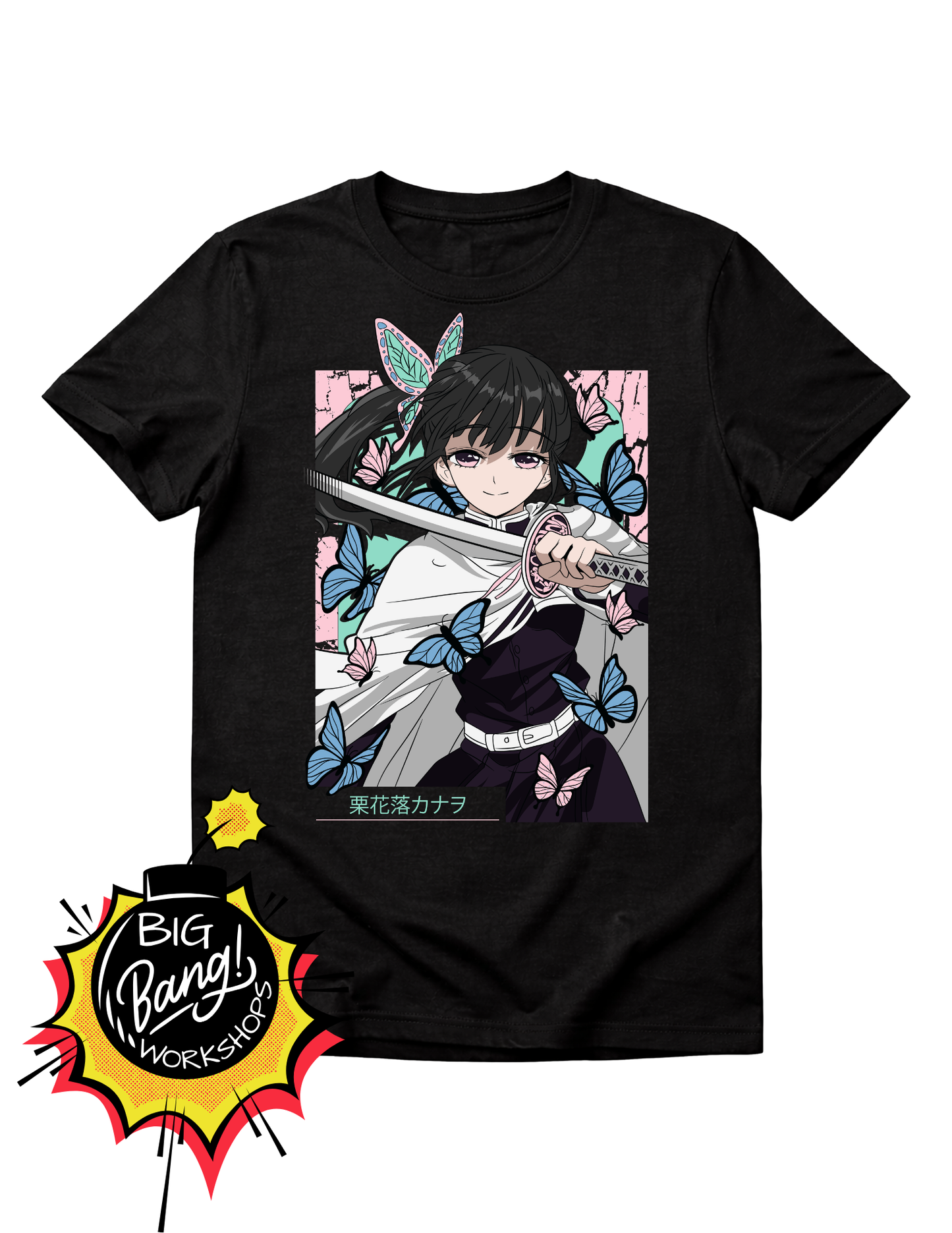 Demon Slayer | Kanao Tsuyuri - Mariposas Azules Espada Kanji