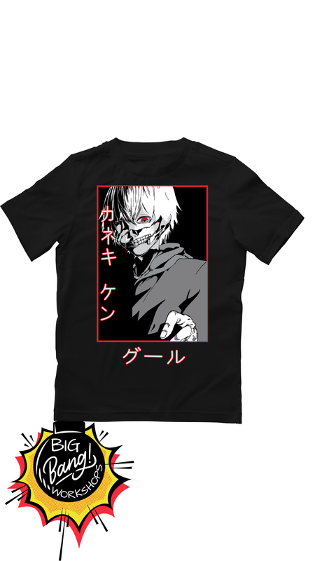 TG | Kaneki Ken - Transformado Cabello Blanco Mascara