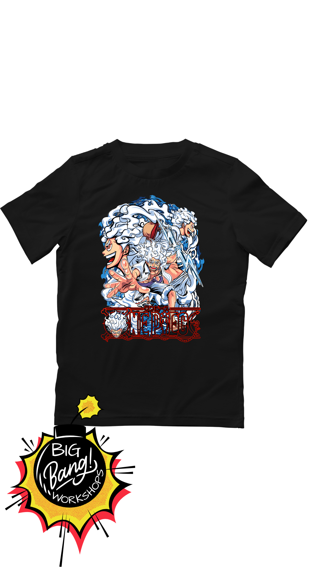 One Piece | Luffy - Gear 5 Nika Trueno Nubes Explosion