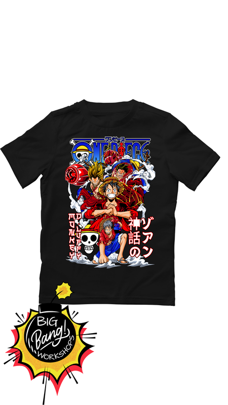 OP | Luffy - Multiples Formas Gear Nika Wano Texto Japones