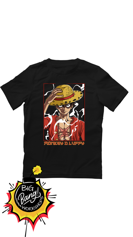 OP | Luffy - Sombrero Paja Marco Rojo Pose Clasica