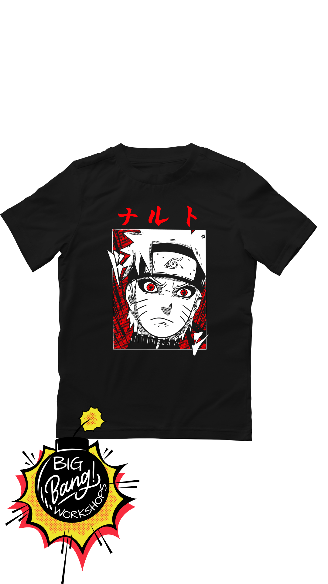 Naruto | Naruto Cara - Rinnegan Marco Rojo
