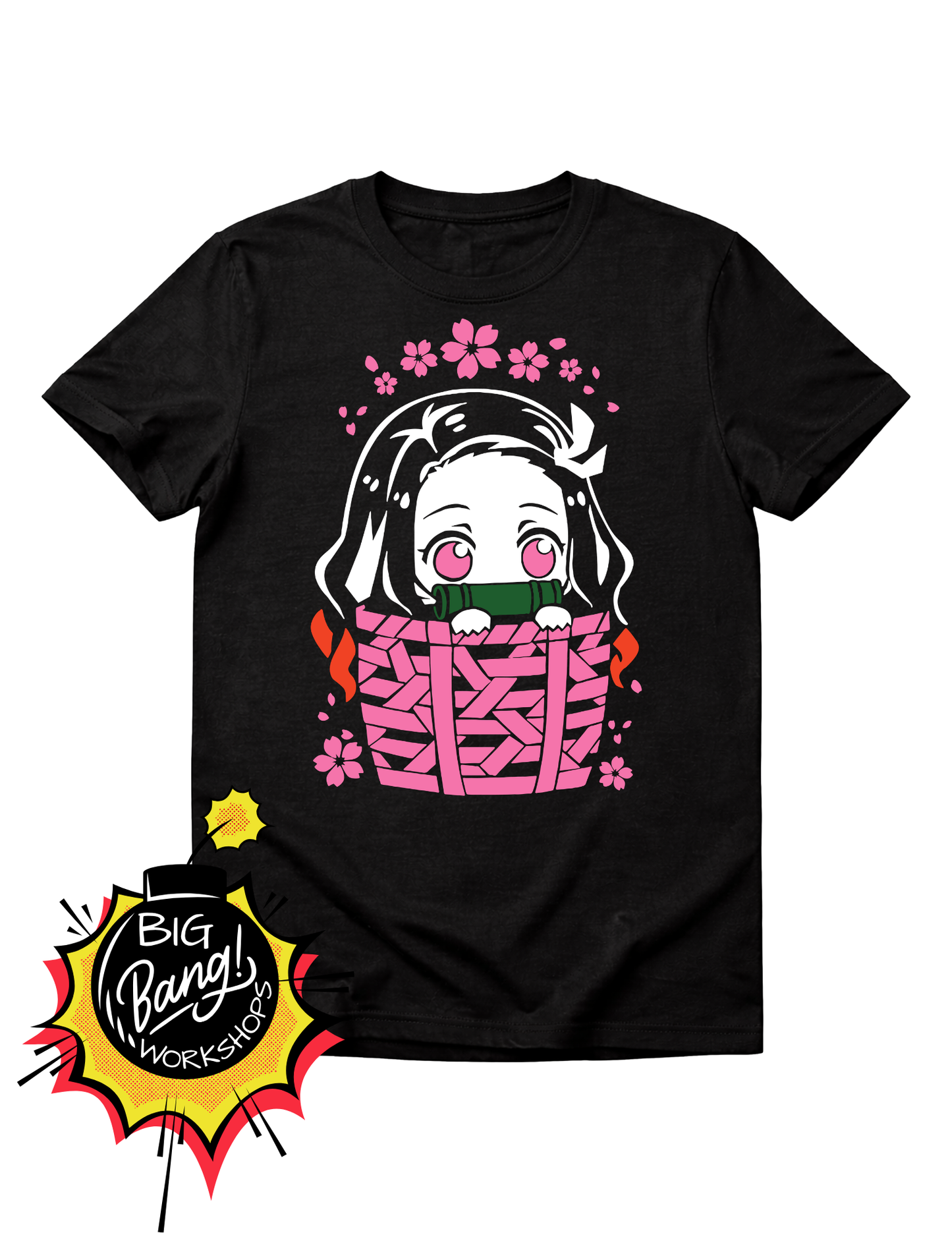 Demon Slayer | Nezuko Chibi - Canasta Flores Sakura