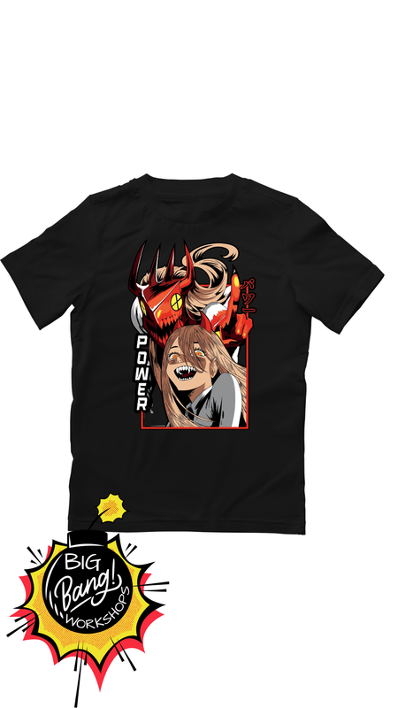 CSM | Power - Kanji Fuerza Rojo Negro Accion