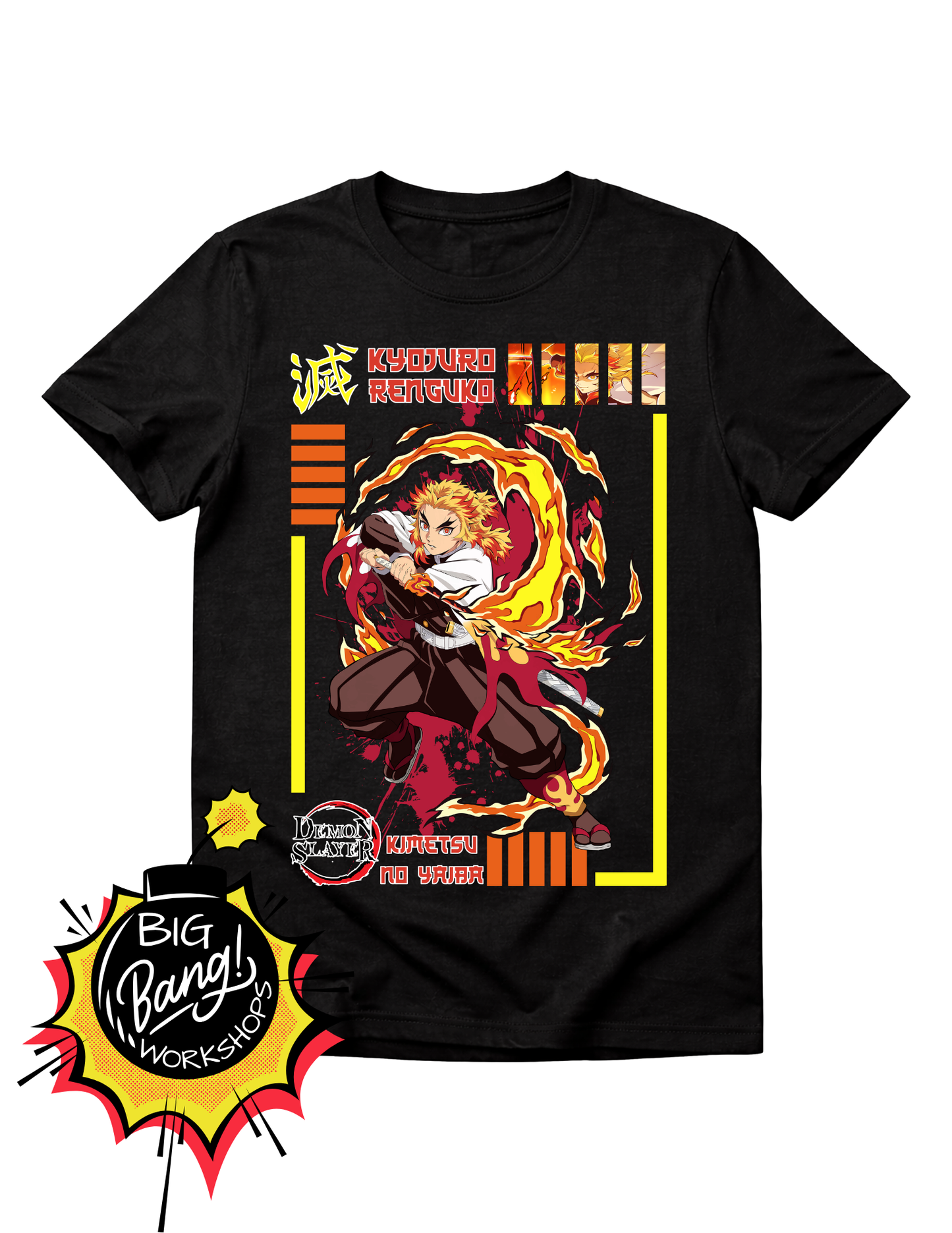 Demon Slayer | Rengoku Kyojuro - Llama Accion DS Logos