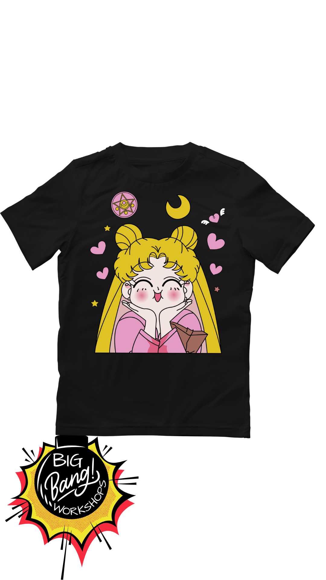 Sailor Moon | Sailor Moon - Chibi Corazones Luna Estrella
