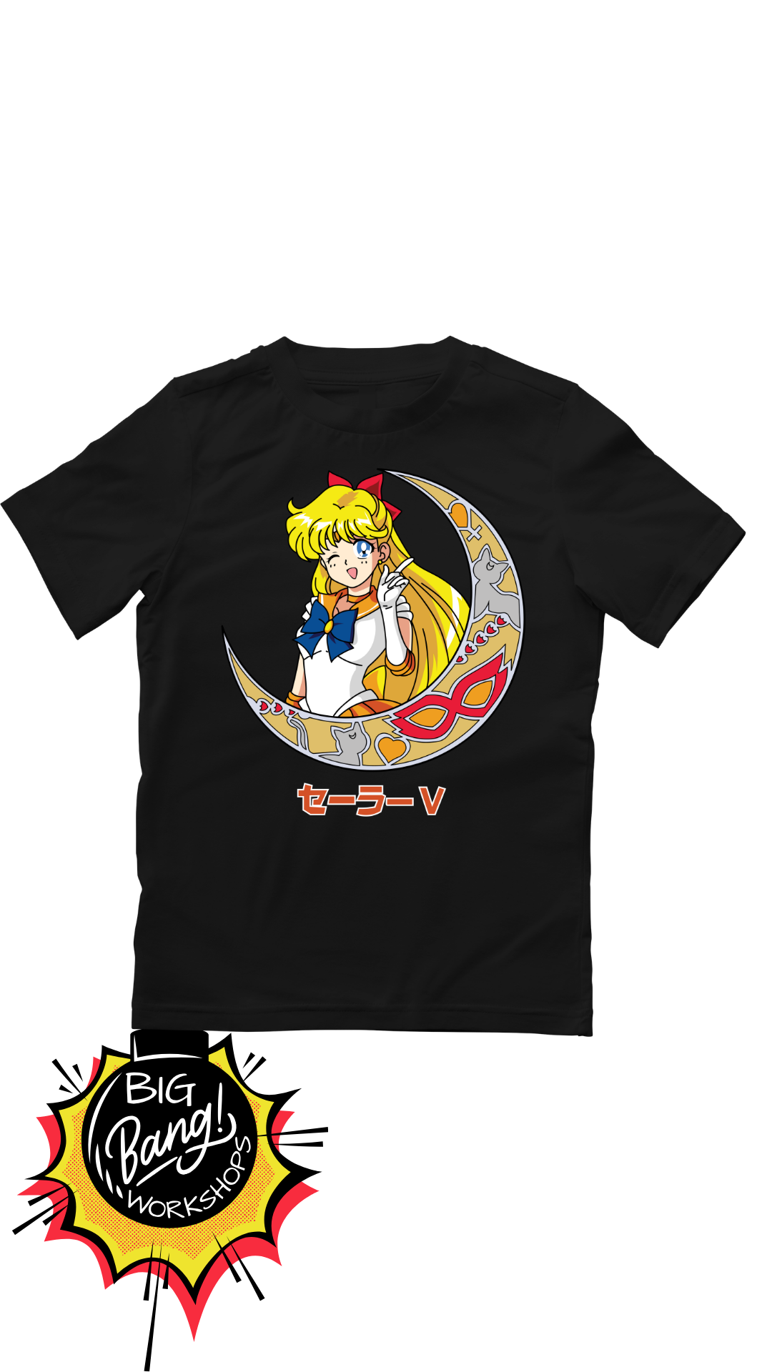SM | Sailor V - Minako Luna Creciente Mascara Dorada