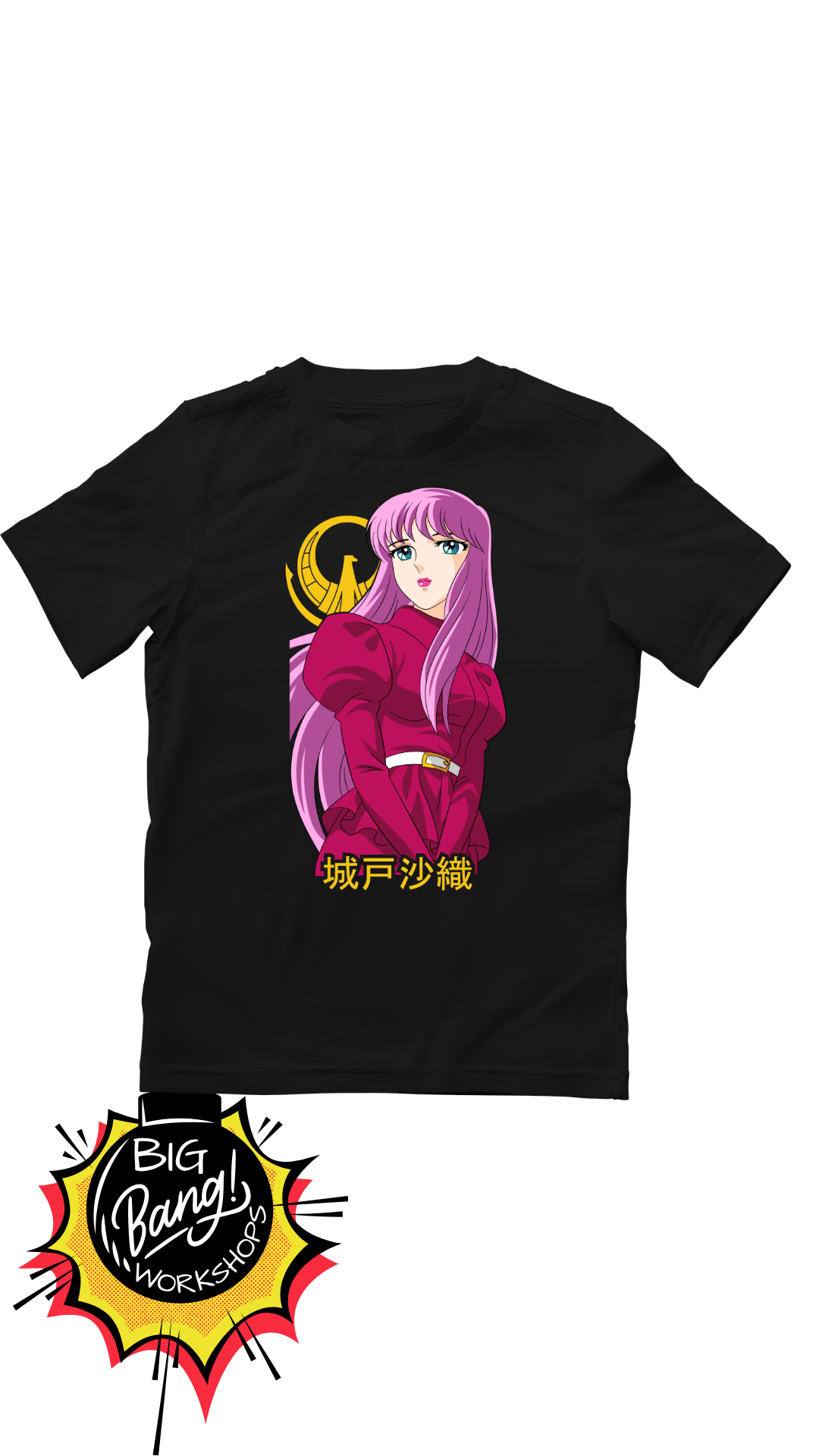 Saint Seiya | Saori Kido - Saint Seiya Cabello Rosa Luna