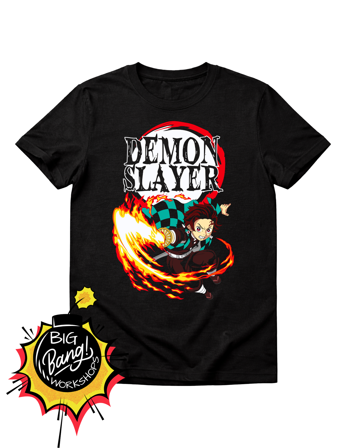 Demon Slayer | Tanjiro Logo - Demon Slayer Fuego Accion