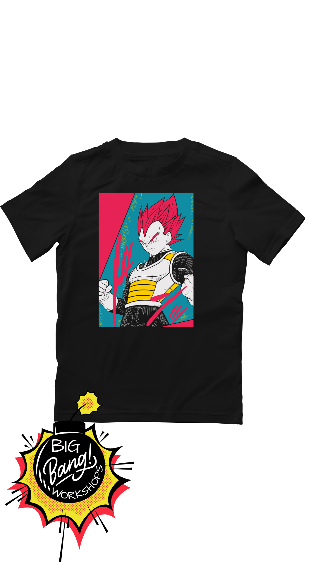 Dragon Ball | Vegeta - Super Saiyan God Cabello Rojo Panel