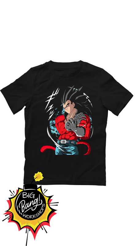 DBZ | Vegeta - SSJ4 Pelaje Rojo Negro GT