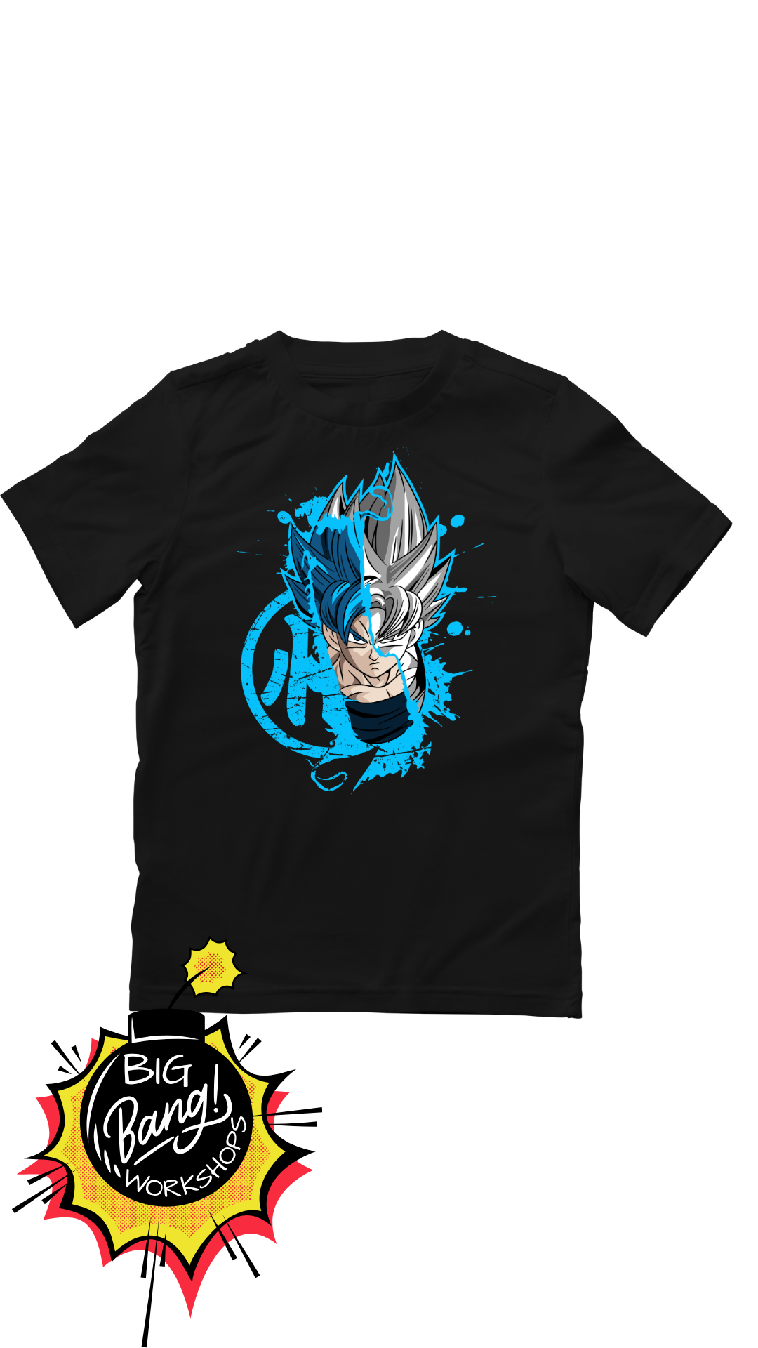 Dragon Ball | Vegito SSB - UltraInstinto Cara Dividida Azul
