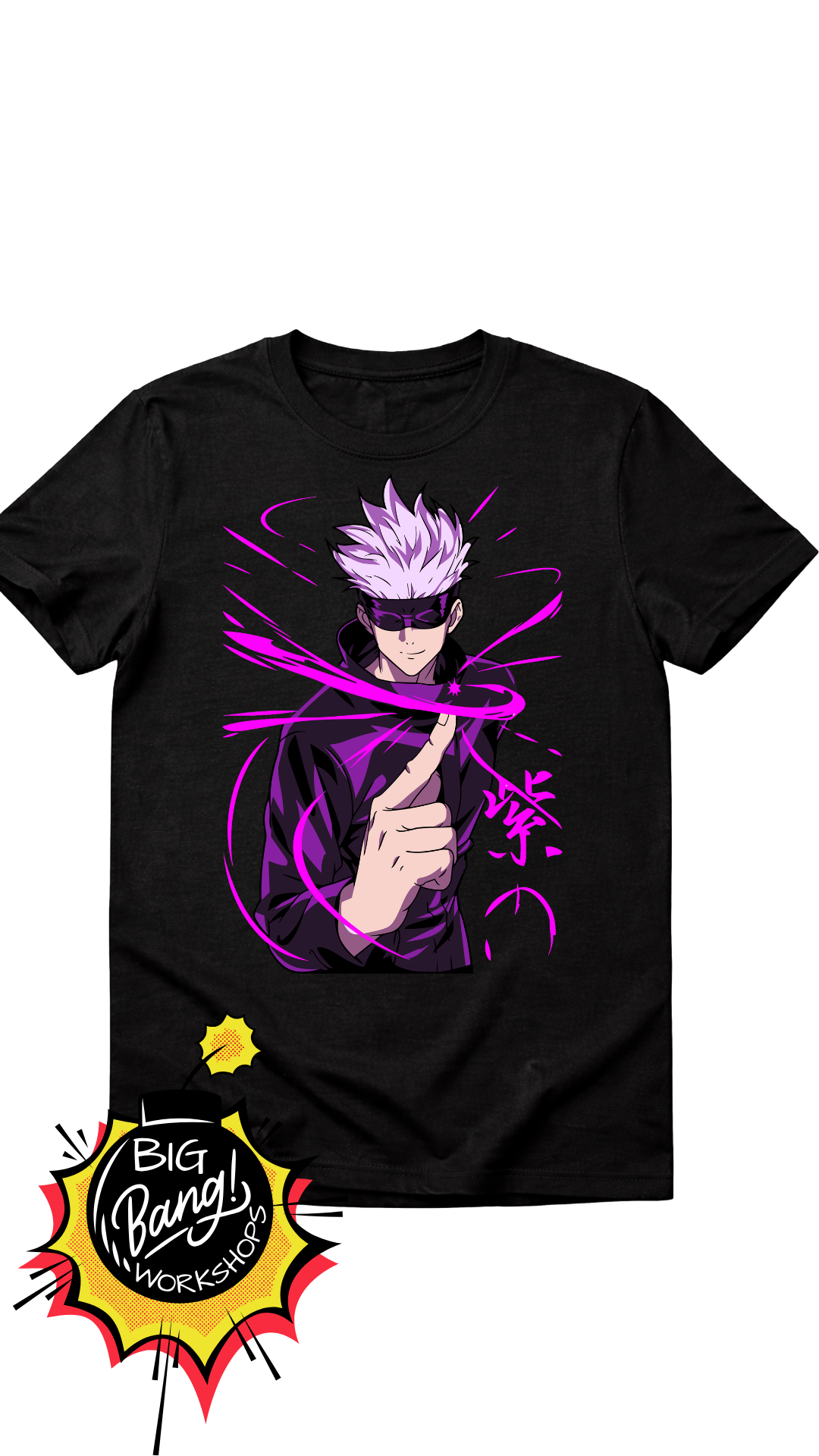 JJK | Gojo Satoru - Purple Lightning Finger