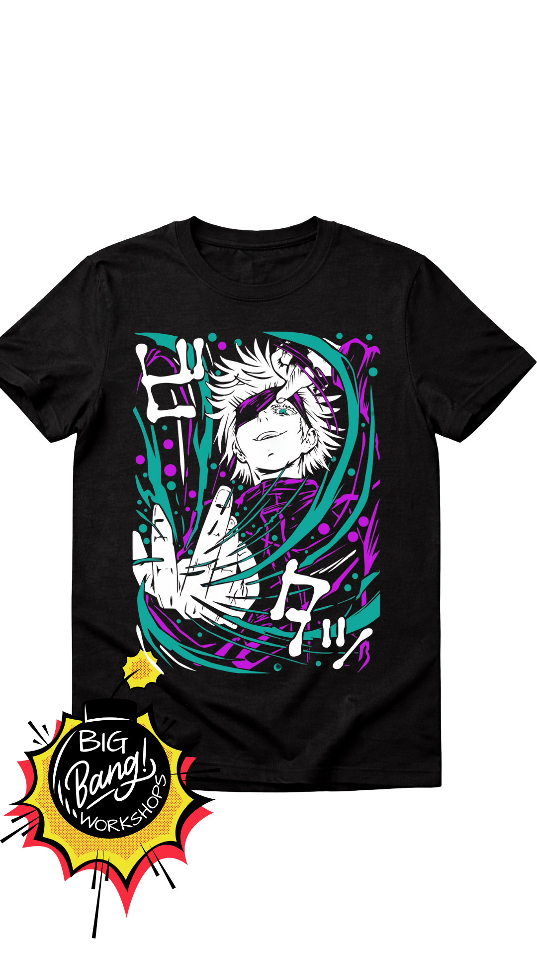 JJK | Gojo Satoru - Teal Purple Neon