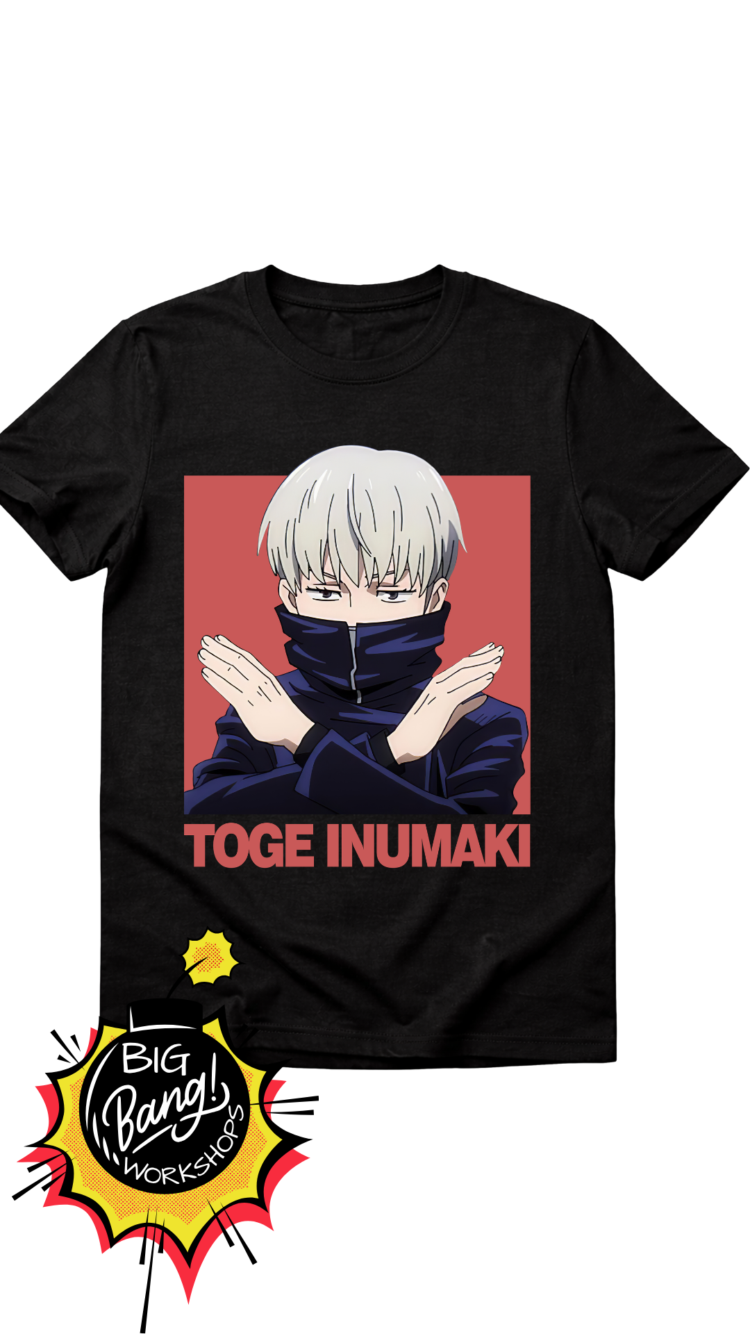 JJK | Inumaki - Crossed Arms Red BG