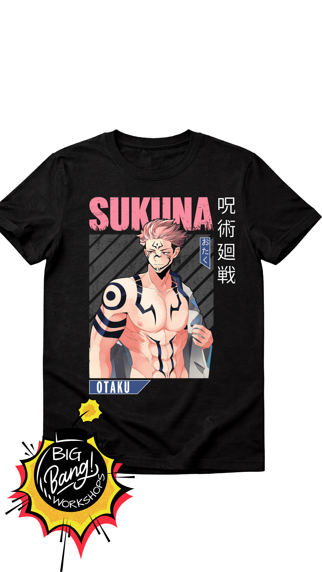 JJK | Sukuna - Otaku Stripe Chest