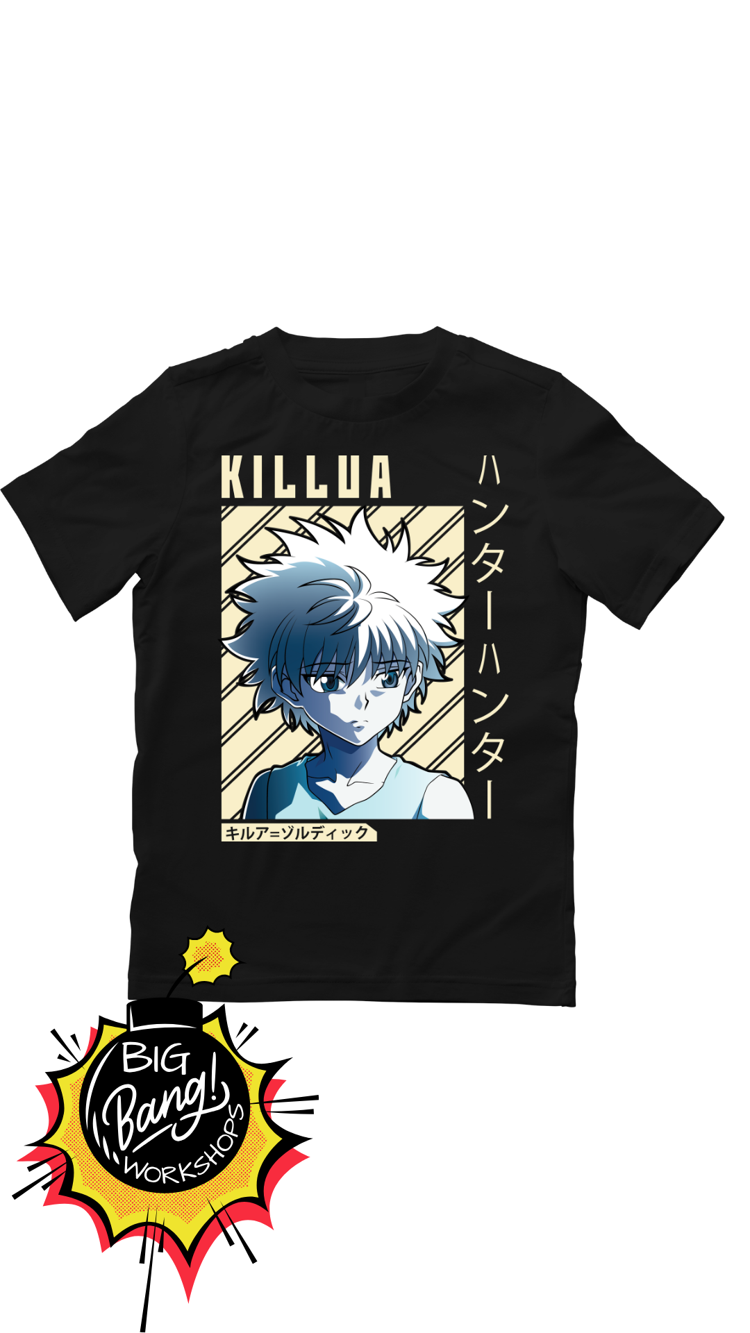 Hunter x Hunter | Killua Zoldyck - Nombre Completo Rojo