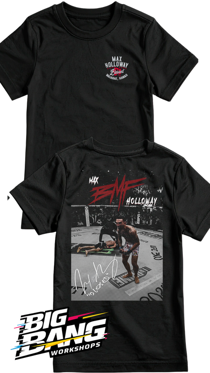 Playera regular fit Max Holloway UFC - vista adicional - Big Bang Workshops
