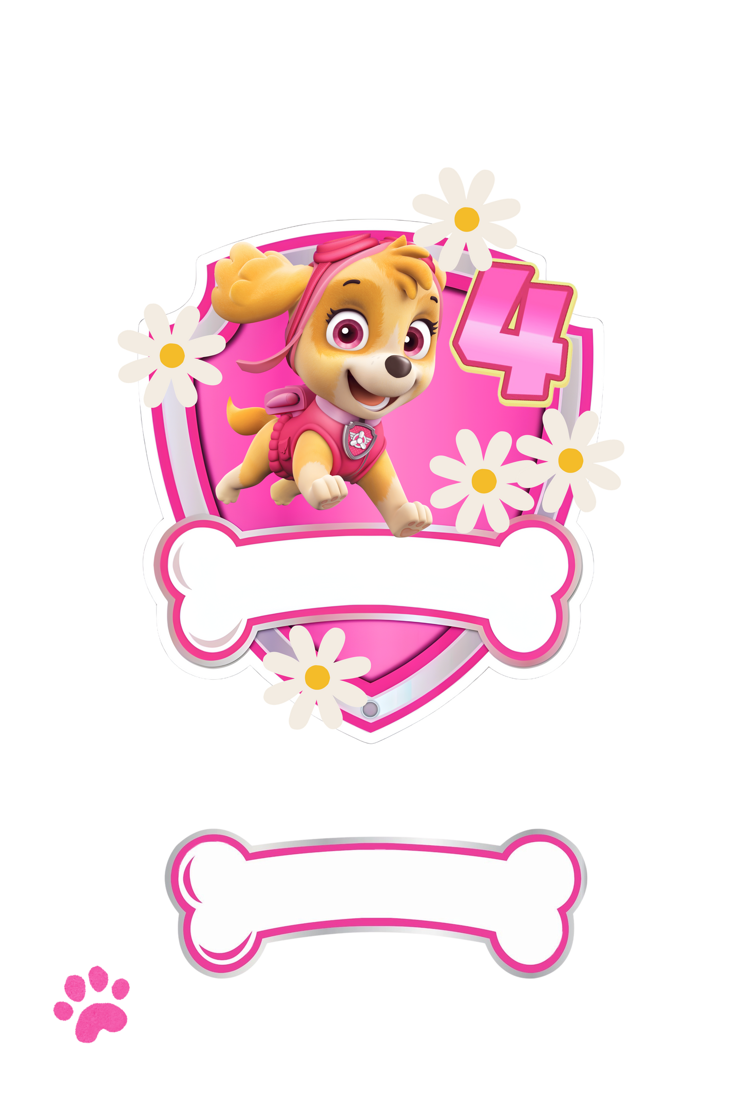 Paw Patrol Sky Topper - Digital