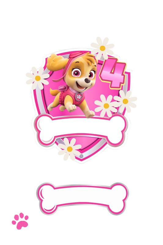 Paw Patrol Sky Topper - Digital