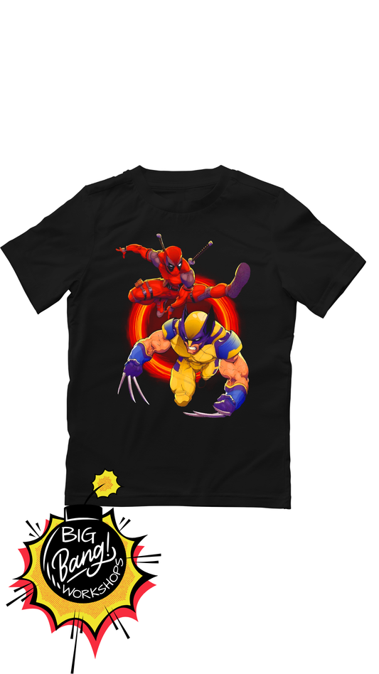 Marvel | Deadpool & Wolverine - Riding Wolverine