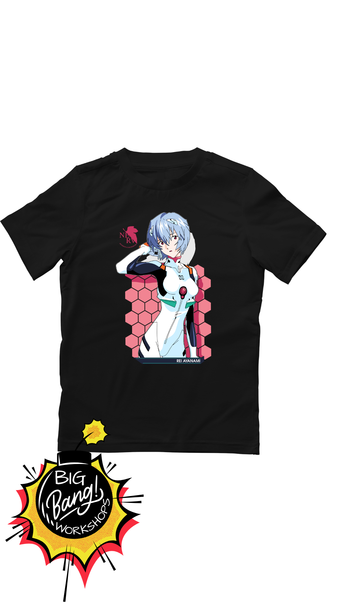 Neon Genesis Evangelion | Rei Ayanami - Plugsuit Hexagon