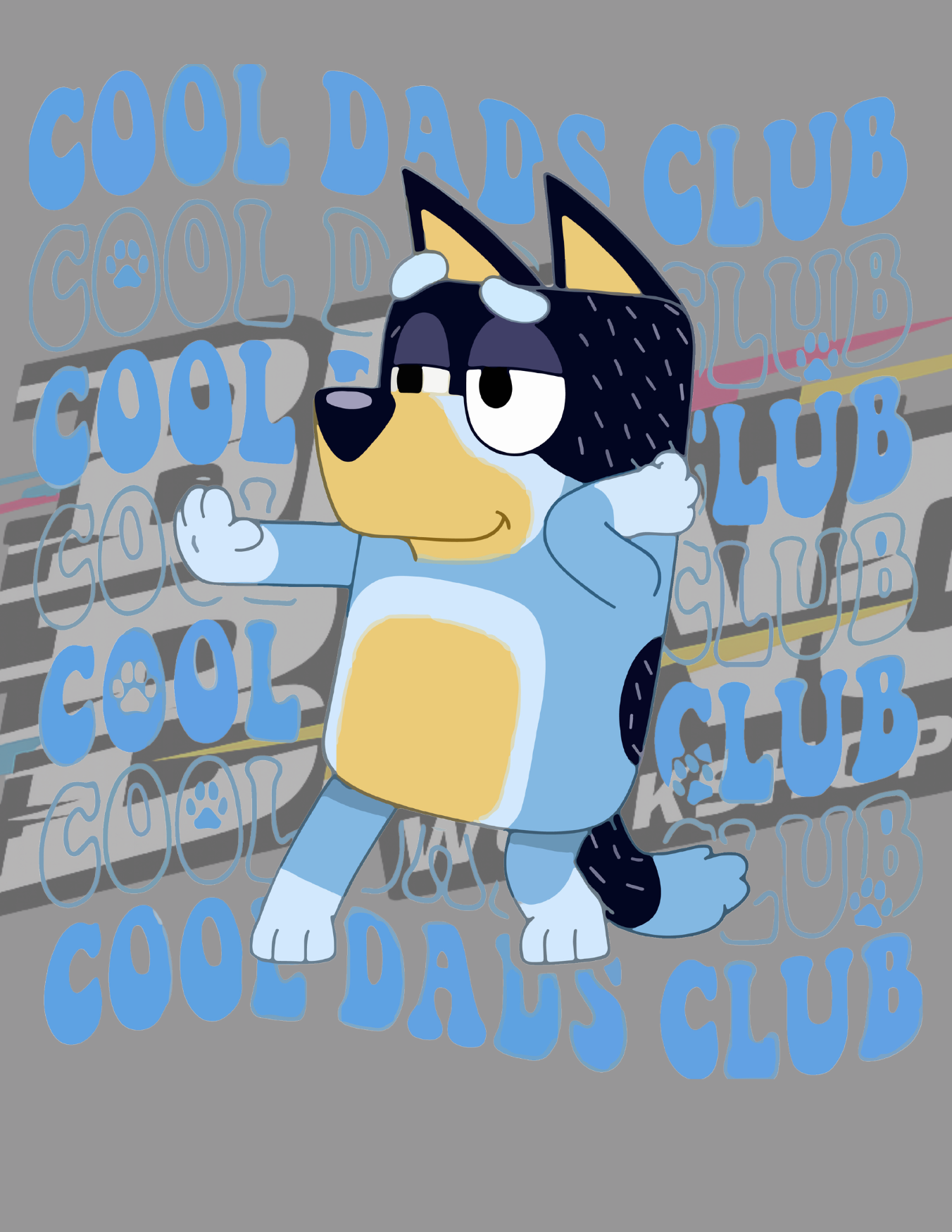 Cool Dad Club PNG Digital Download — Diseño para Playera Día del Padre