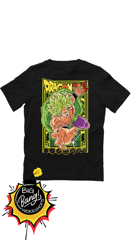 DBZ | Broly - Super Saiyan Legendario Marco DragonBall
