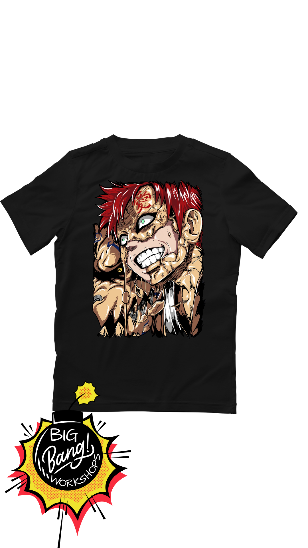 Anime | Gaara Demonio - Cara Primer Plano
