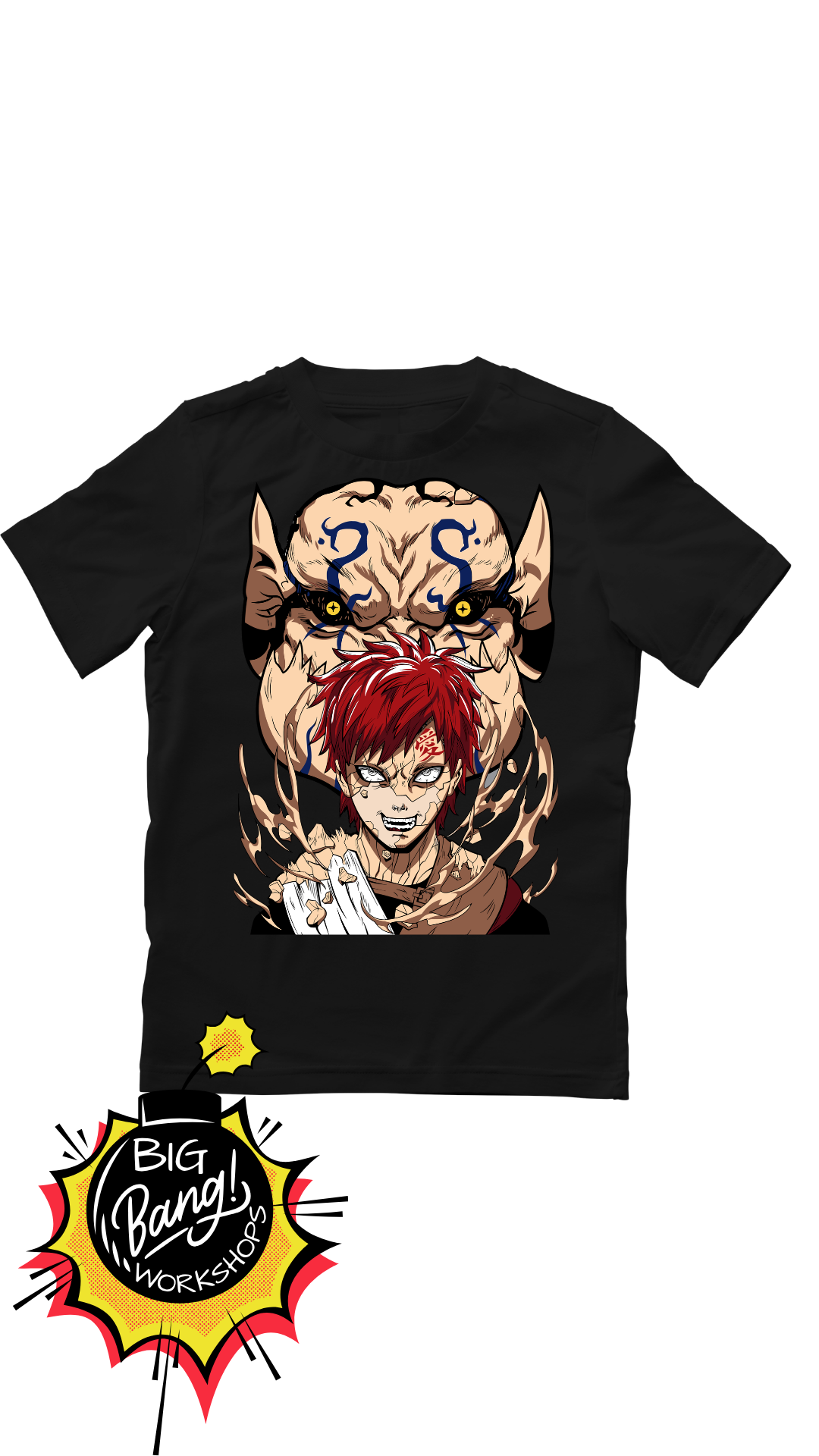 Anime | Gaara Shukaku - UnaCola Demonio Arena Rojo