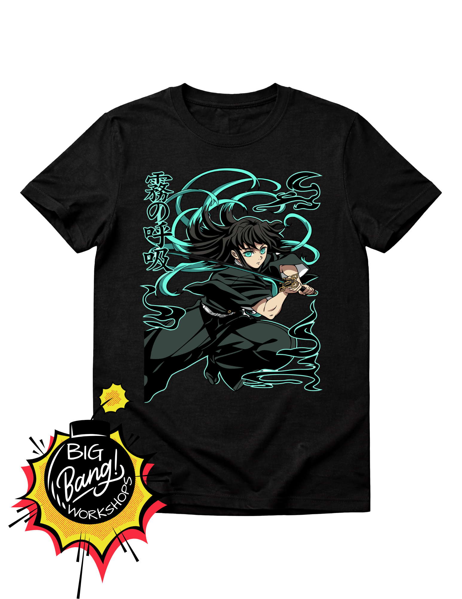 Demon Slayer | Giyu Tomioka - Respiracion Niebla Teal