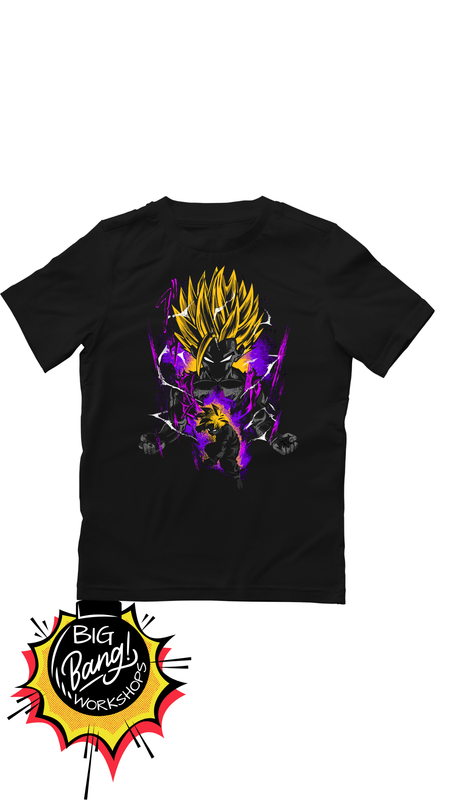 DBZ | Gohan - Super Saiyan 2 Electricidad Morada