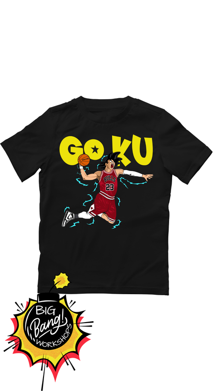 DBZ | Goku - Baloncesto Chicago Bulls 23 Parodia MichaelJordan