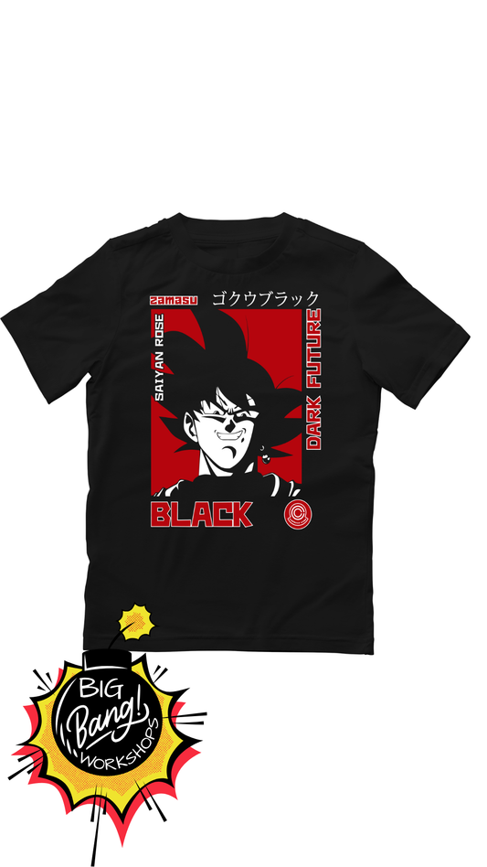 Dragon Ball | Goku Black - Saiyan Rose Dark Future Rojo
