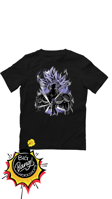 DBZ | Goku Black - Ultra Instinto Aura Plateada
