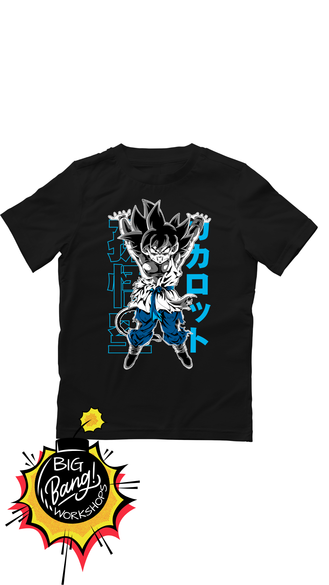 Dragon Ball | Goku Kakarot - Ultra Instinto Chibi Azul Blanco