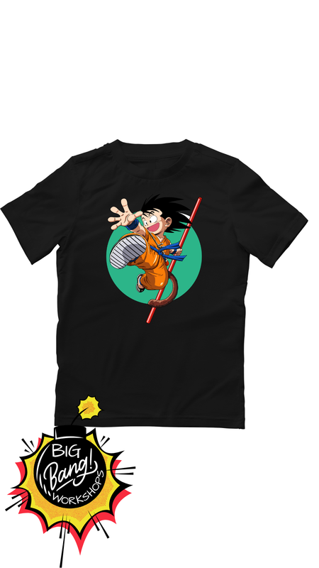 DBZ | Goku Nino - Varita Nyoi-Bo Circulo Verde