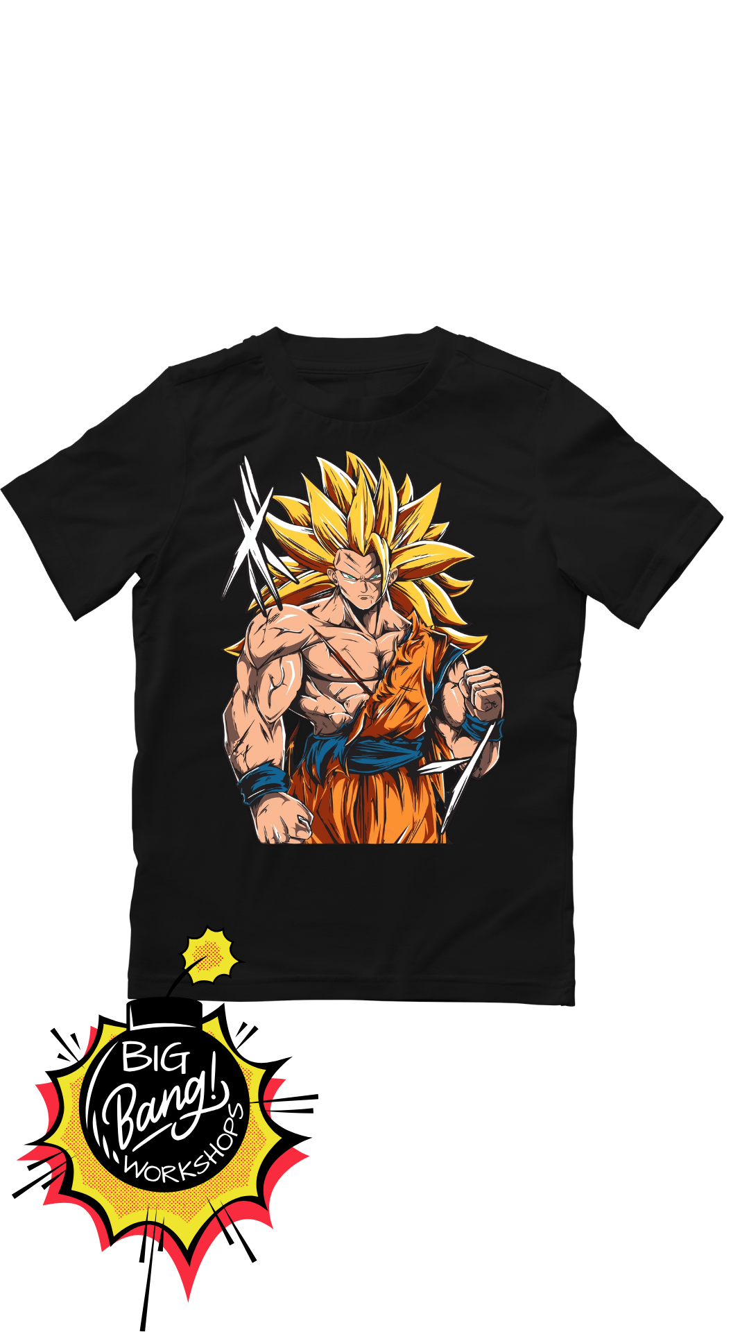 Dragon Ball | Goku Super - Saiyan 3 Cabello Dorado Largo