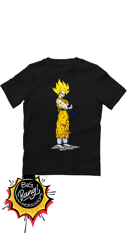 DBZ | Goku - Super Saiyan Brazos Cruzados Pose Clasica
