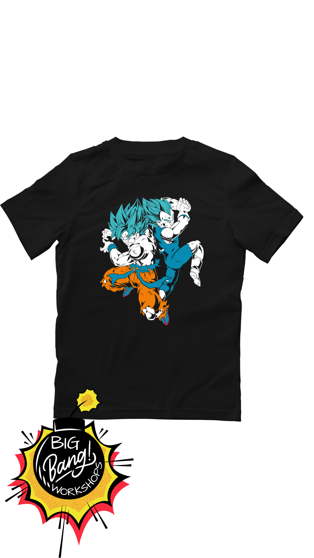 Dragon Ball | Goku y Vegeta - SSGSS Azul Pose Fusion