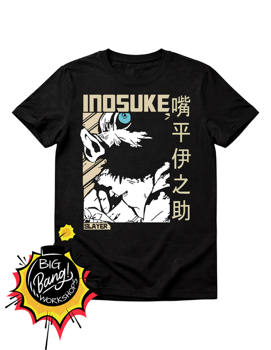 Demon Slayer | Inosuke Texto - INOSUKE Kanji Mascara Cerca