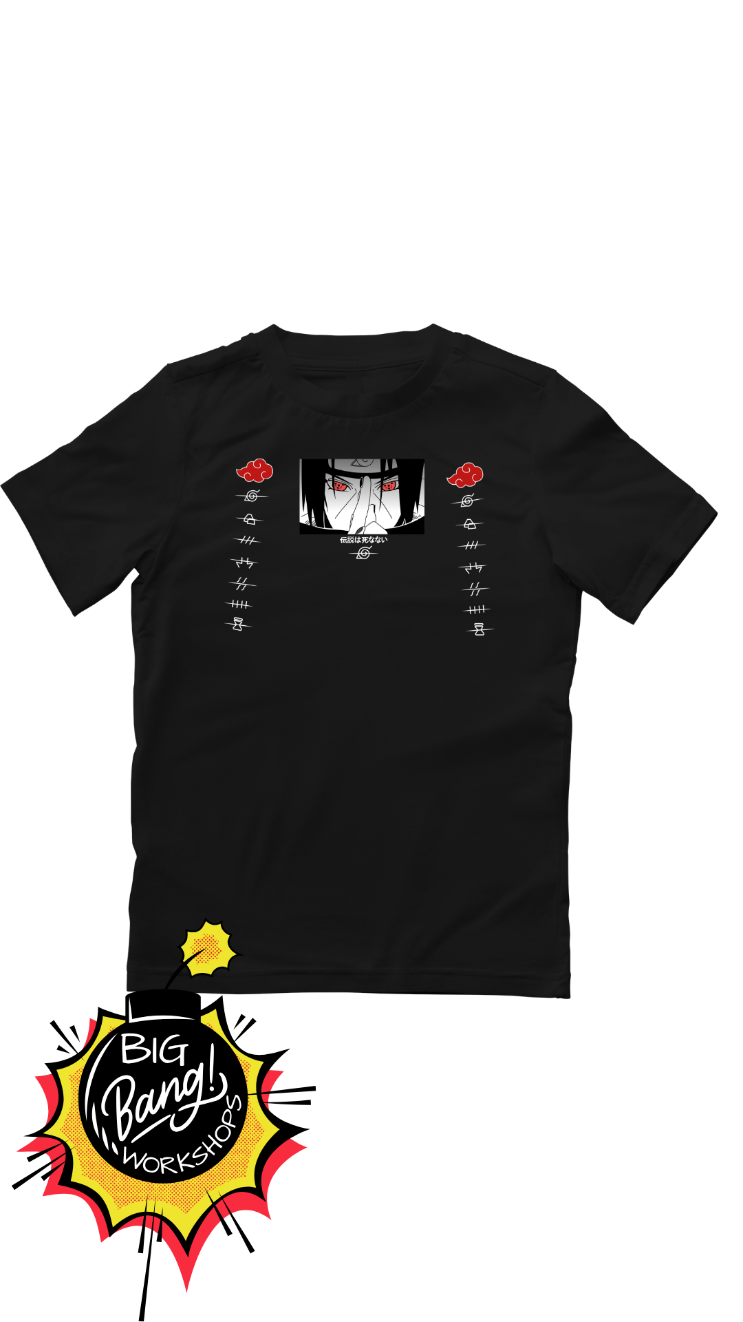 Naruto | Itachi Akatsuki - Sharingan Nubes Rojas