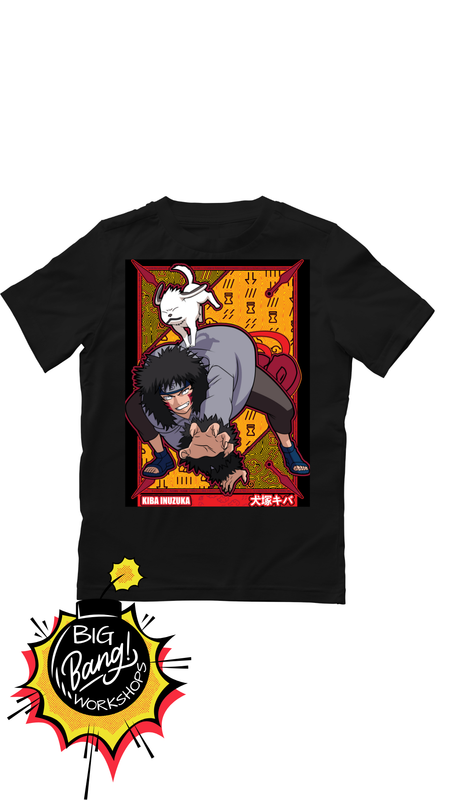 NRT | Kiba Inuzuka - Akamaru Perro Kanji