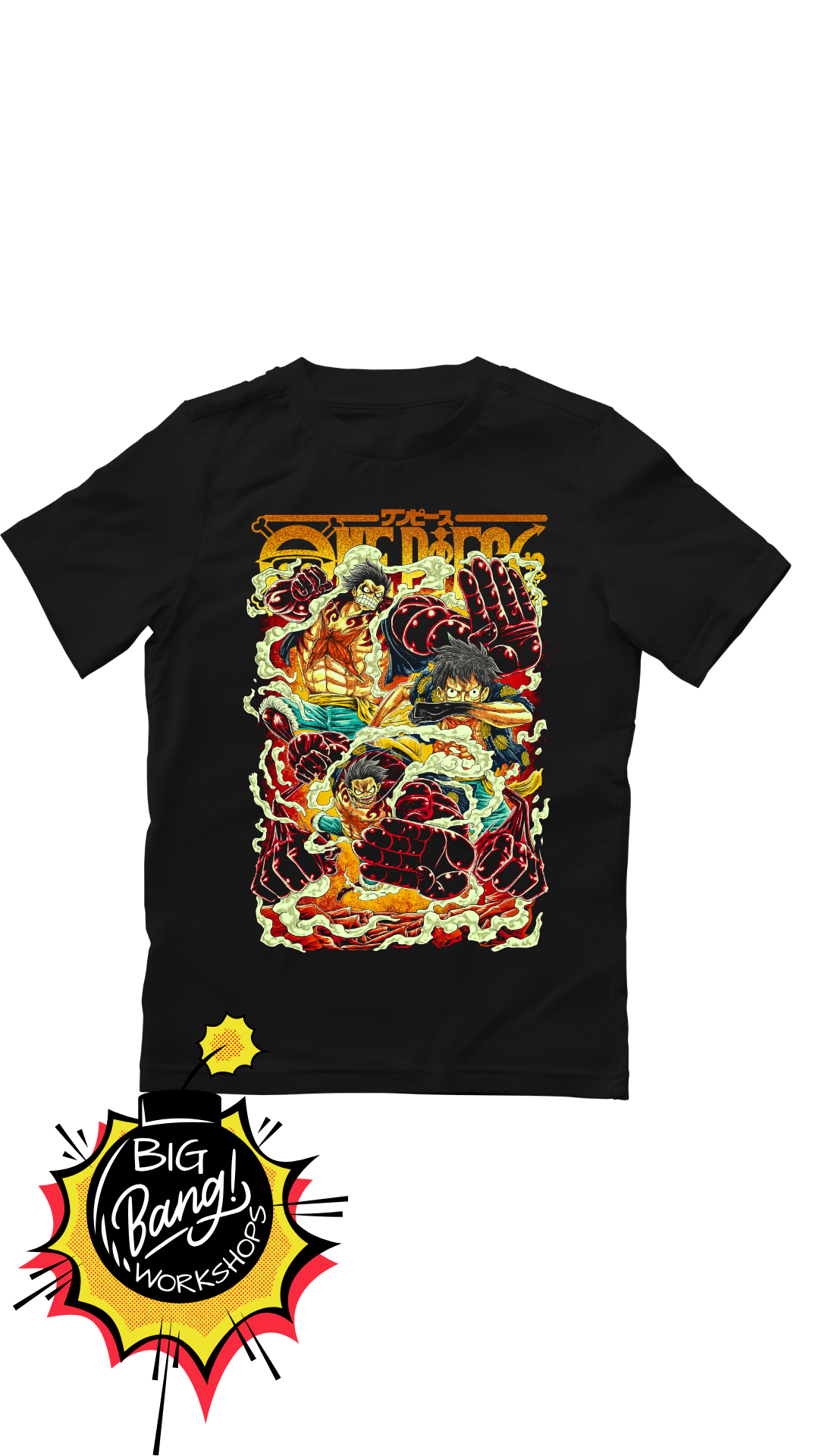 One Piece | Luffy Gear4 - Kaido Batalla Fuego Amarillo