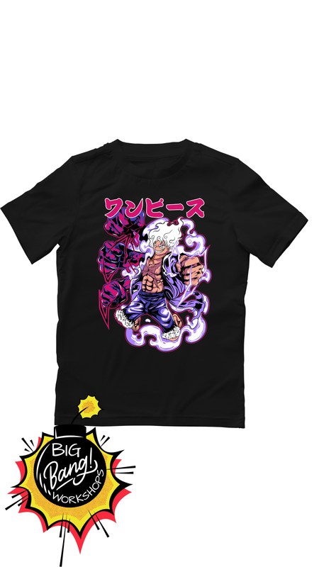 OP | Luffy Gear5 - Nika Kanji Morado Rosa Aura