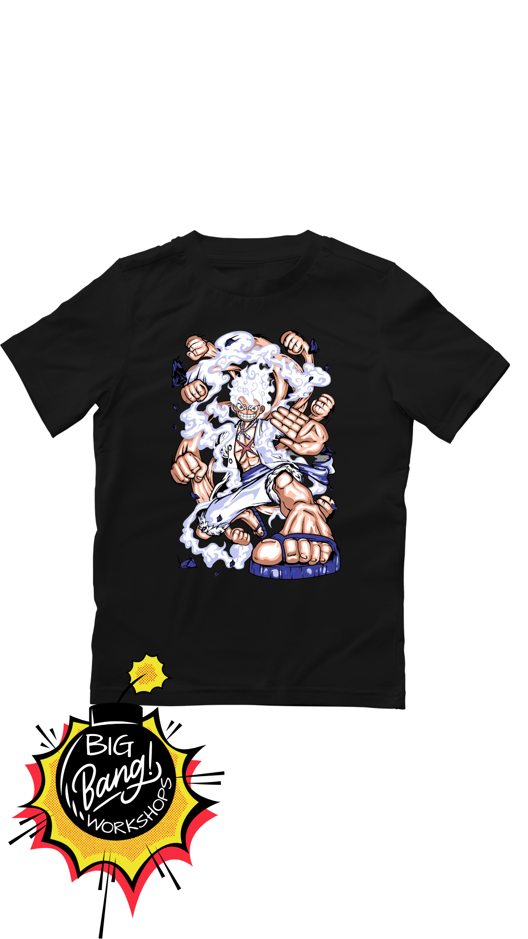 One Piece | Luffy Gear5 - Nika Punos Multiples Azul