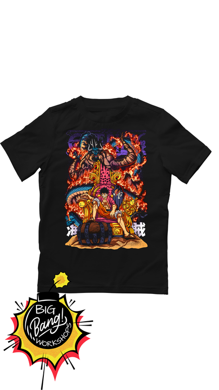 OP | Luffy VS - Kaido Wano Fuego Dragon Batalla